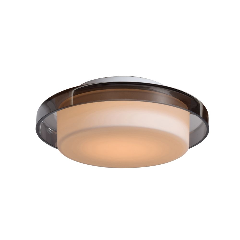 Access Lighting 50198LEDD-OPL/SMK Bellagio LED Flush Mount in Smoked