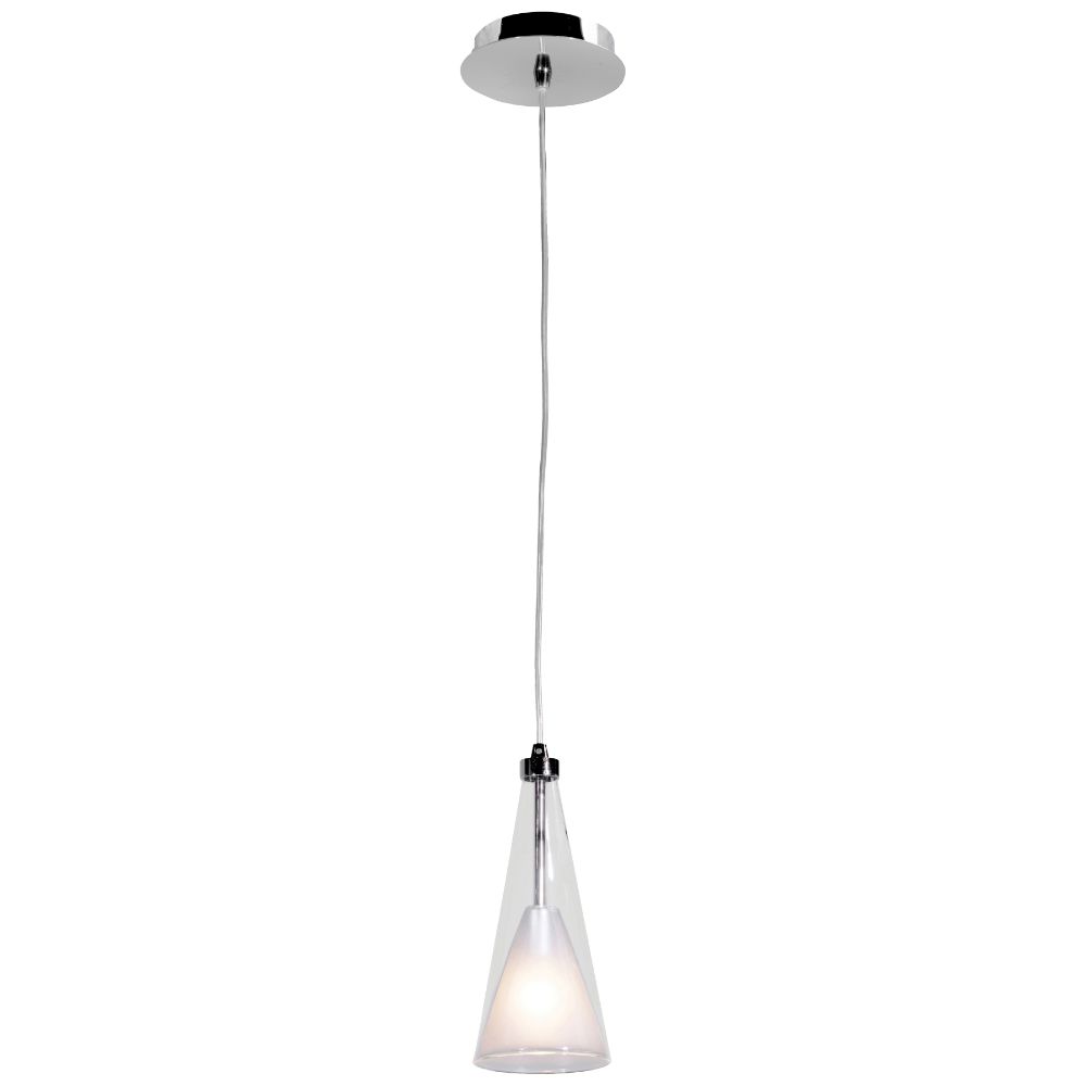 Access Lighting 50543-CH/CLOP Icicle Pendant in Chrome