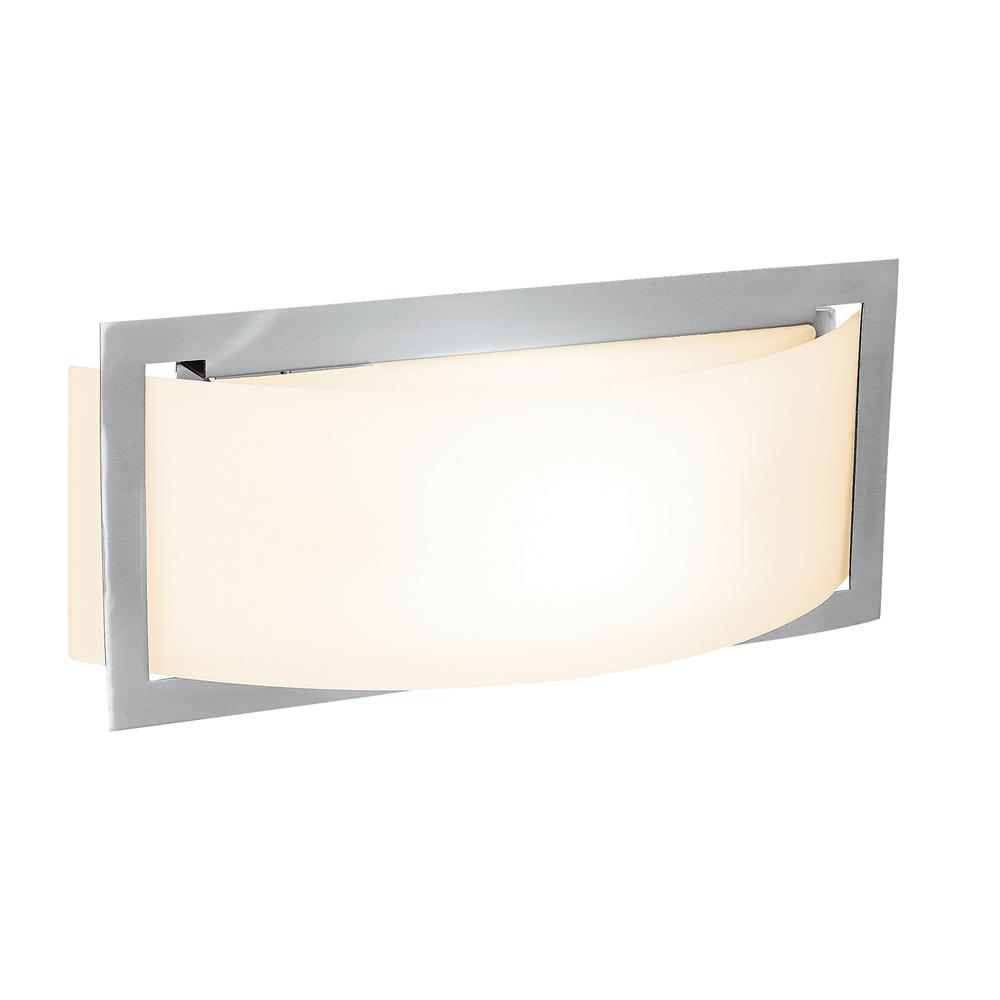 Access Lighting 62104-BS/OPL Argon Wall Sconce in Brushed Steel