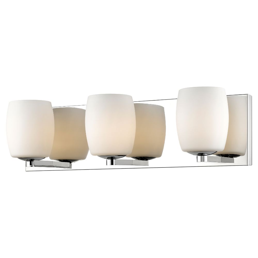 Access Lighting 62562-MSS/OPL Serenity 3 Light Vanity in Mirrored Stainless Steel