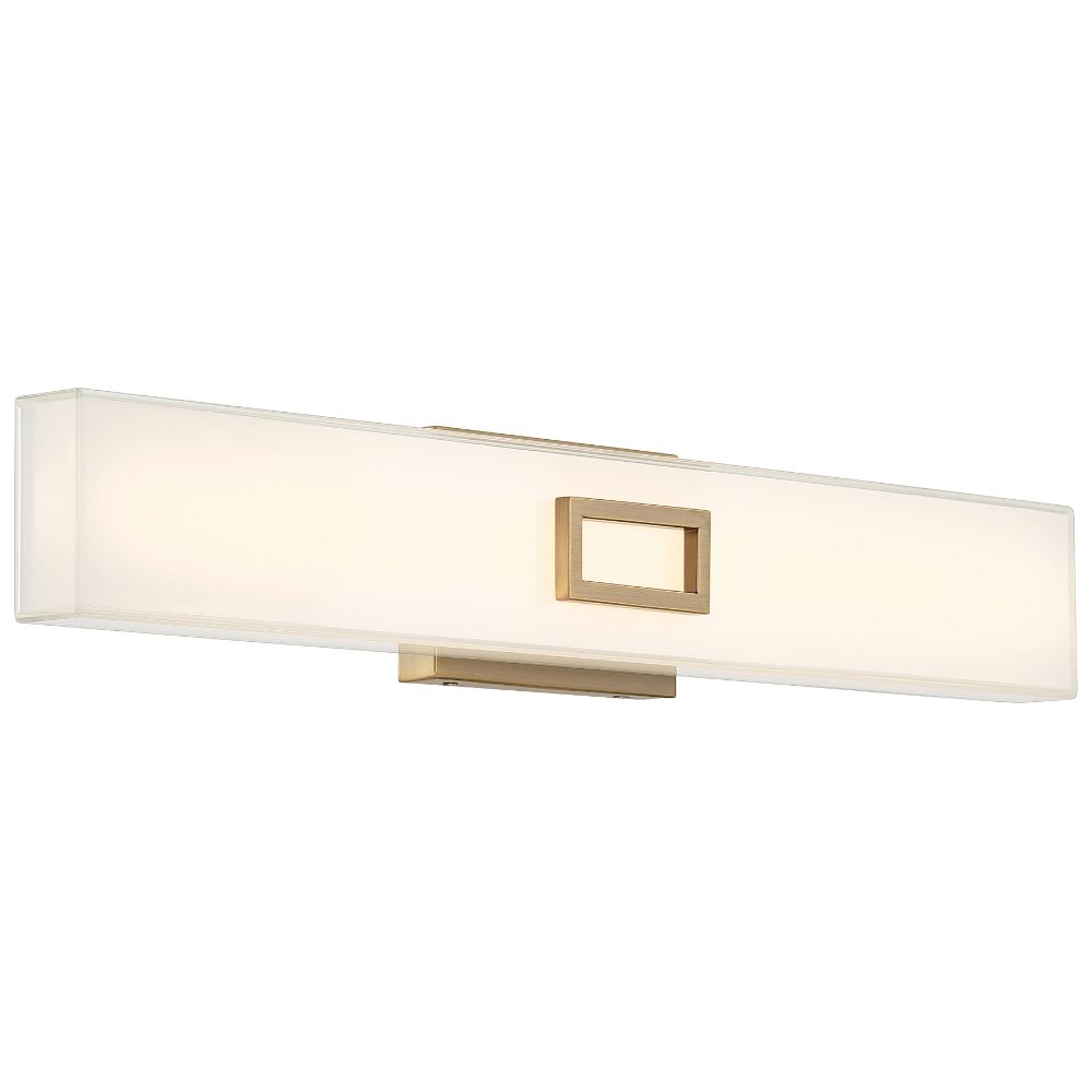 Access Lighting 62612LEDD-ABB/OPL LED Vanity in Antique Brushed Brass