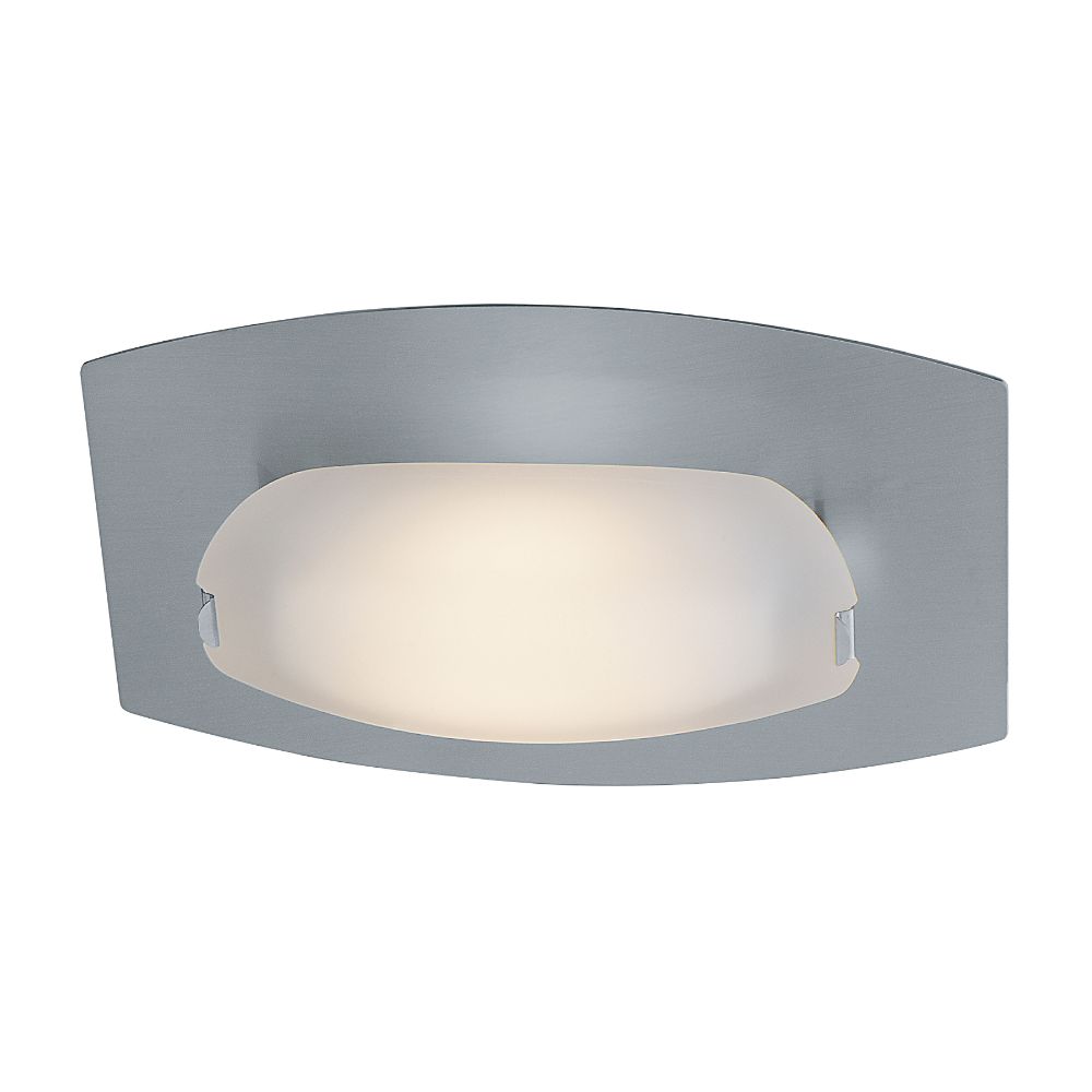 Access Lighting 63951-MC/FST Nido 1 Light Wall Sconce or Flushmount in Matte Chrome