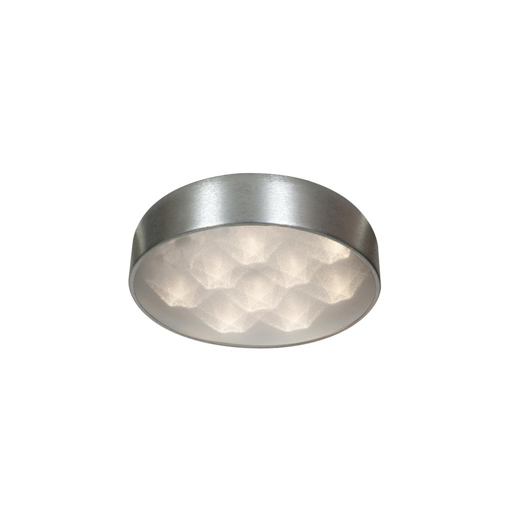 Access Lighting 70080LEDD-BSL/ACR Meteor LED Flushmount in Brushed Silver