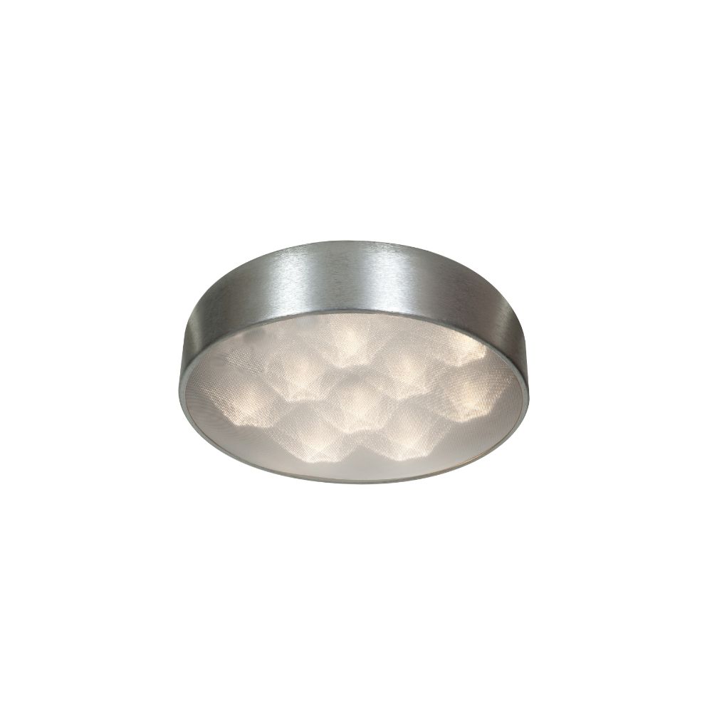 Access Lighting 70080LEDD-BSL/ACR Meteor LED Flushmount in Brushed Silver