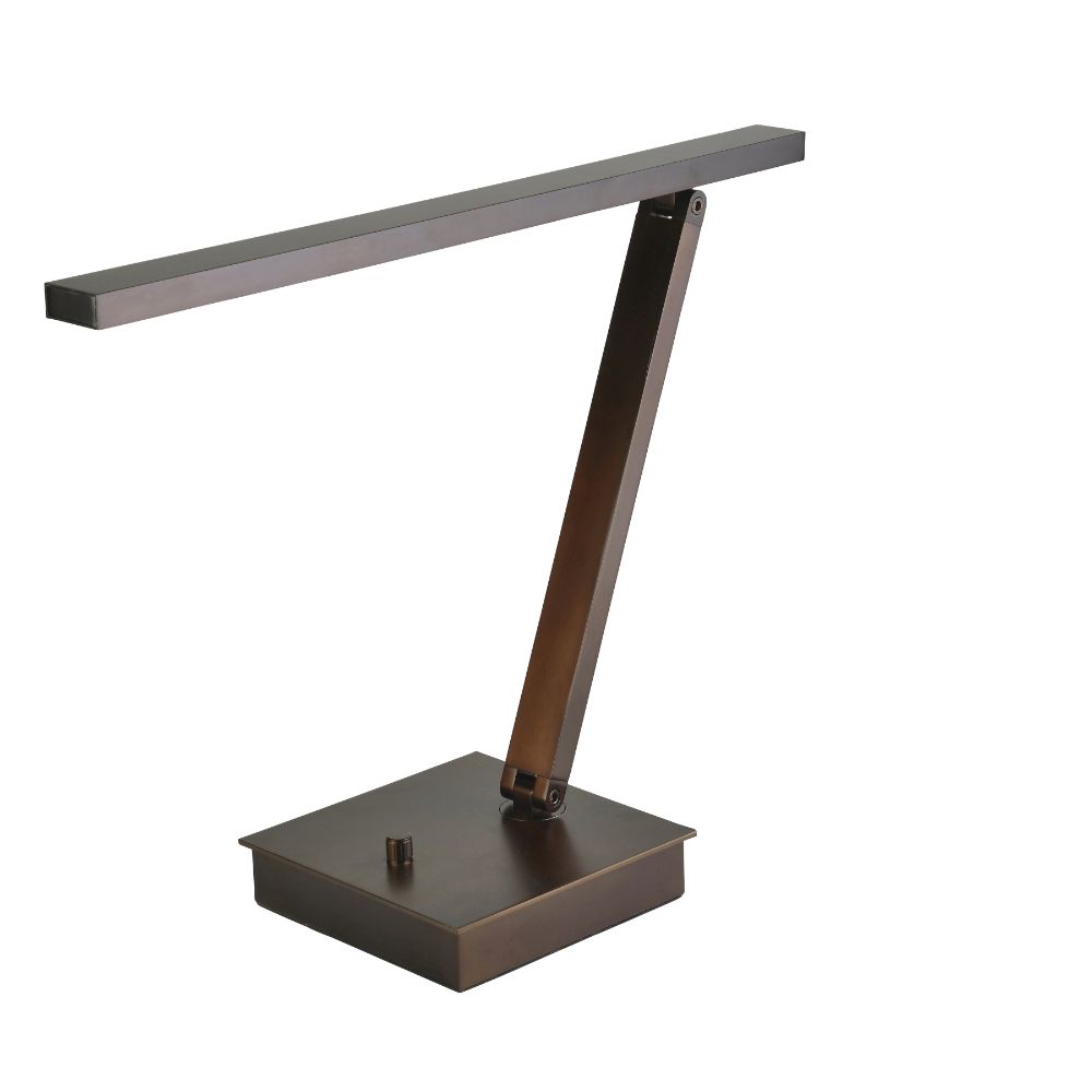 Access Lighting 72006LEDD-BRZ Taskwerx LED Table Lamp in Bronze