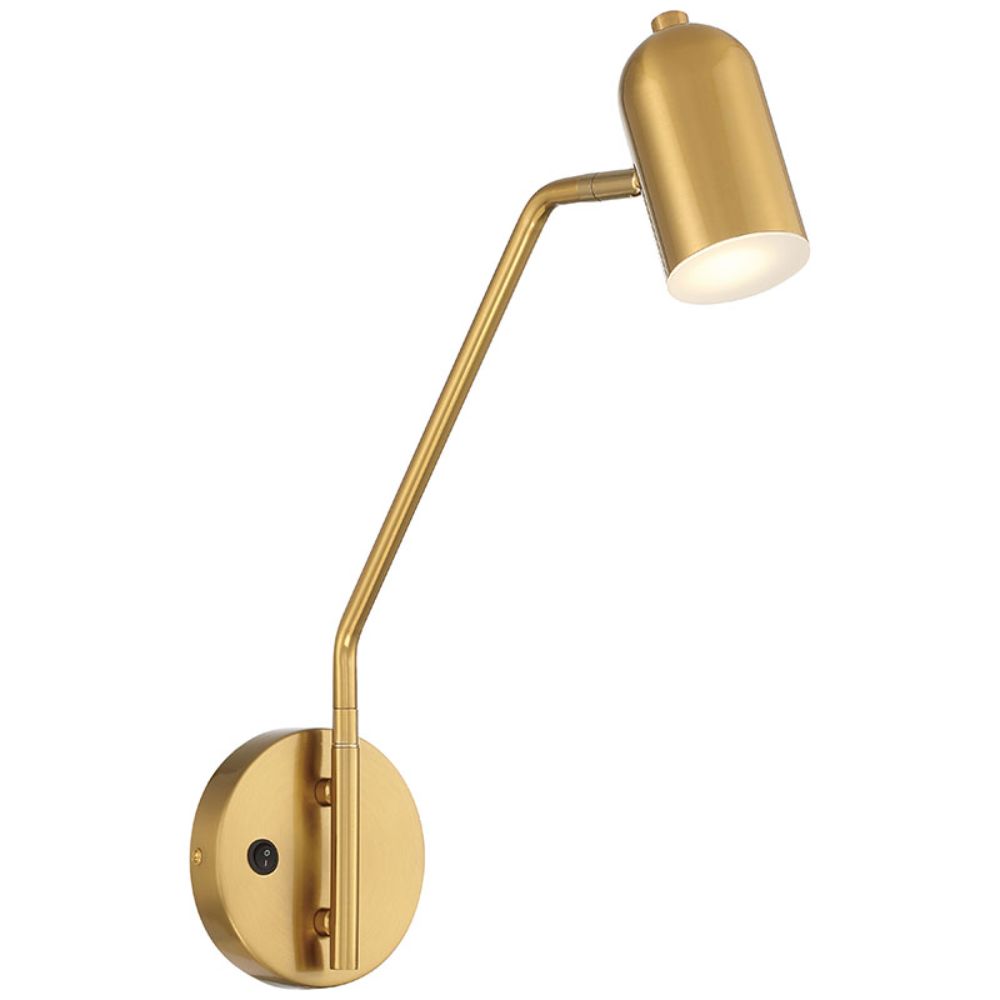 Access Lighting 72016LEDD-ABB LED Reading Light in Antique Brushed Brass