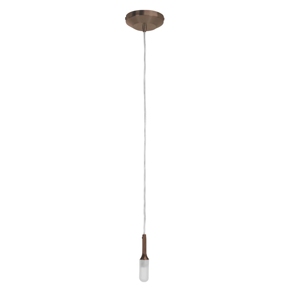 Access Lighting 9032LV-BRZ Delta Line Voltage Pendant Without Glass in Bronze