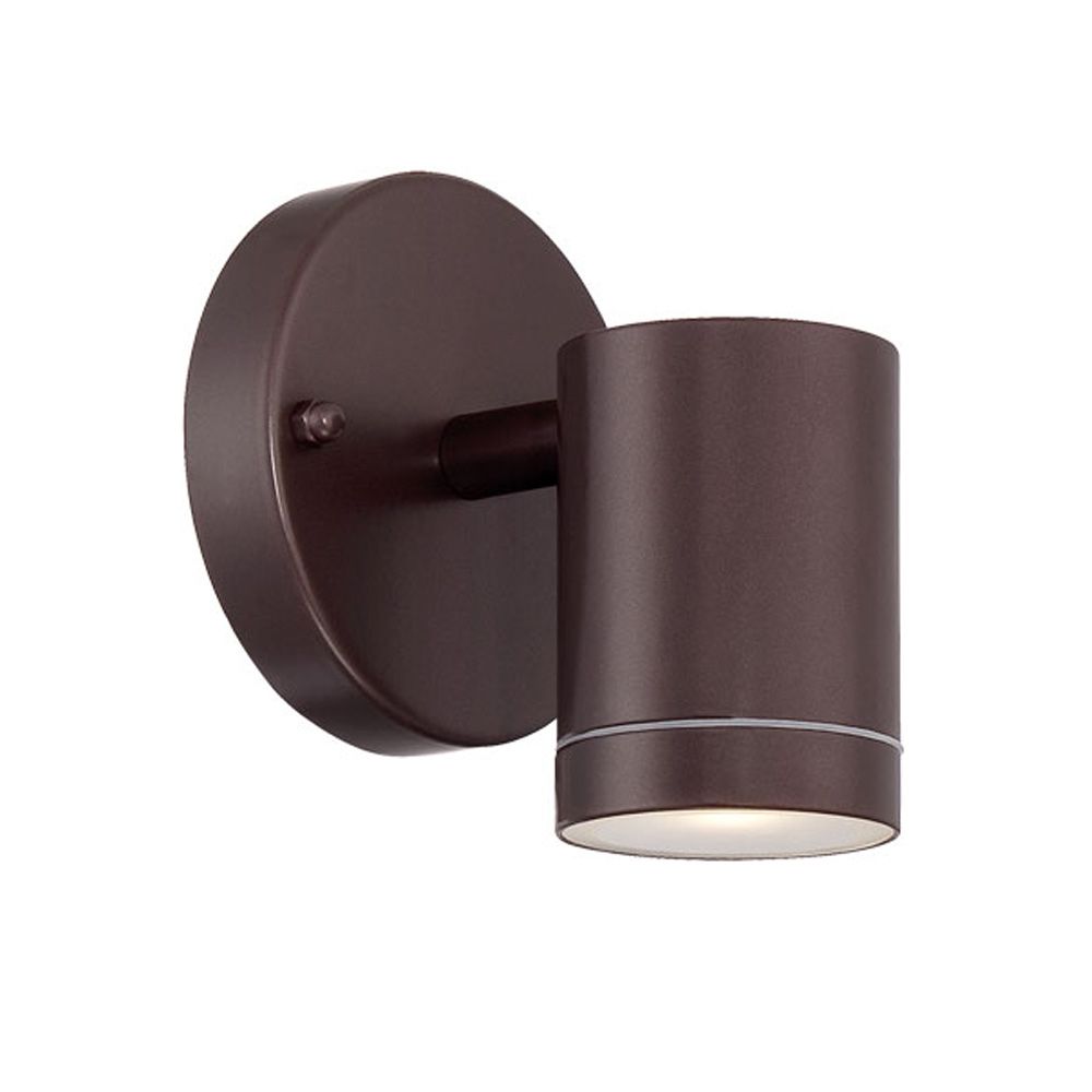 Acclaim Lighting 1401ABZ Integrated LED 1-Light Architectural Bronze Wall Light