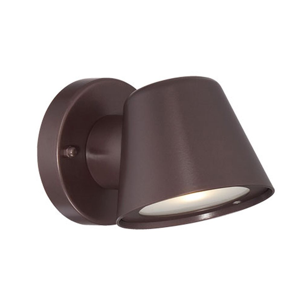 Acclaim Lighting 1404ABZ Integrated LED 1-Light Architectural Bronze Wall Light