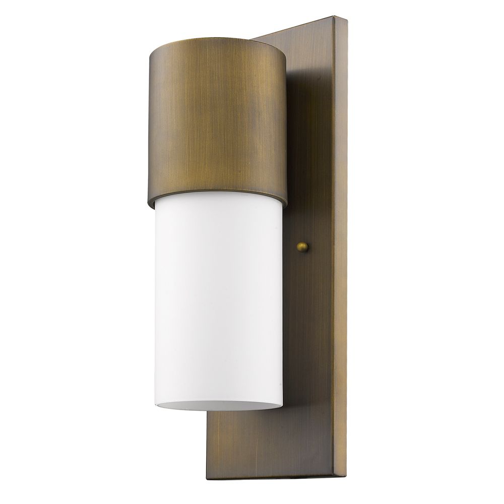 Acclaim Lighting 1511RB Cooper 1-Light Raw Brass Wall Light
