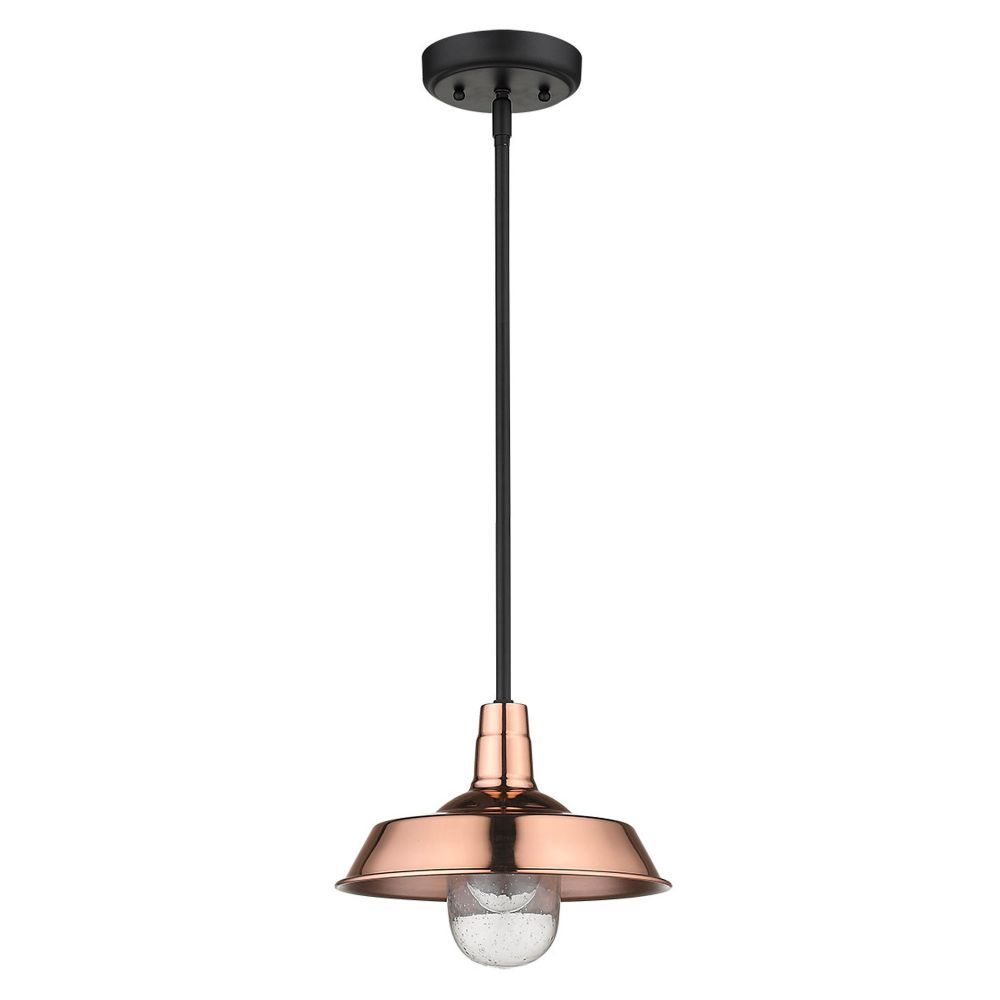 Acclaim Lighting 1736CO Burry 1-Light Copper Convertible Pendant