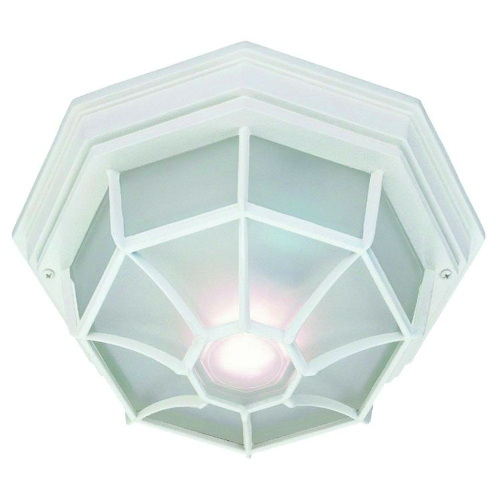 Acclaim Lighting 2002TW 2-Light Textured White Flushmount Ceiling Light