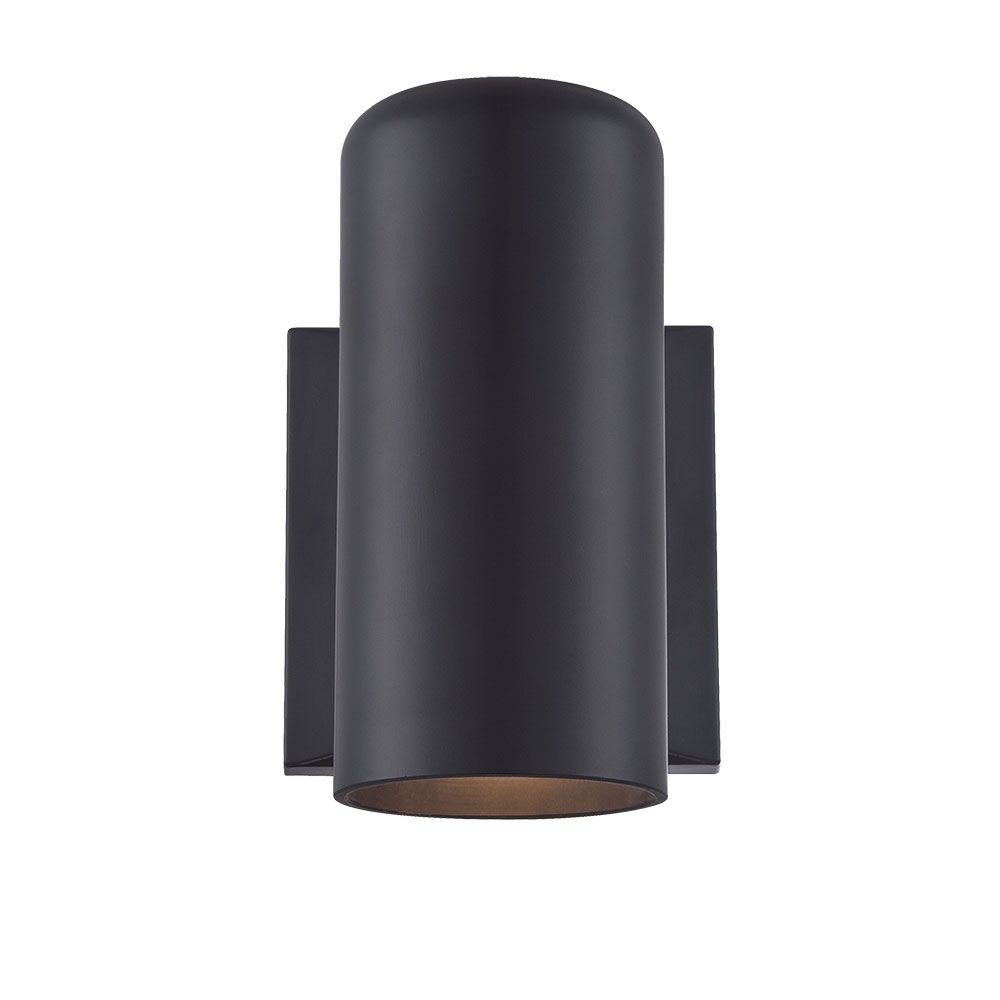 Acclaim Lighting 31991BK 1-Light Matte Black Cylinder Wall Sconce