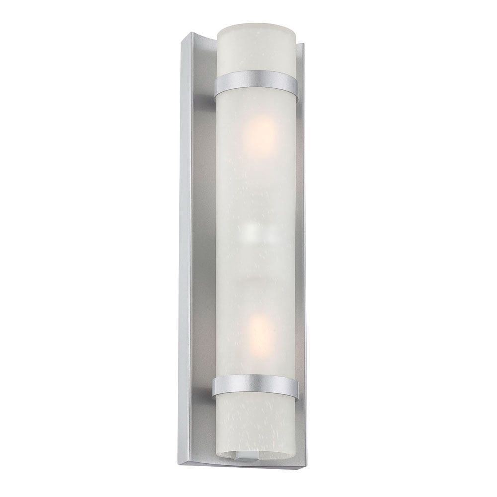 Acclaim Lighting 4701BS Apollo 2-Light Brushed Steel Wall Sconce