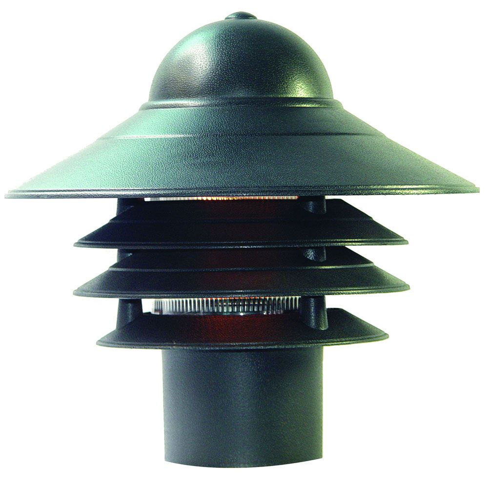 Acclaim Lighting 87BK Mariner 1-Light Matte Black Post Mount Light