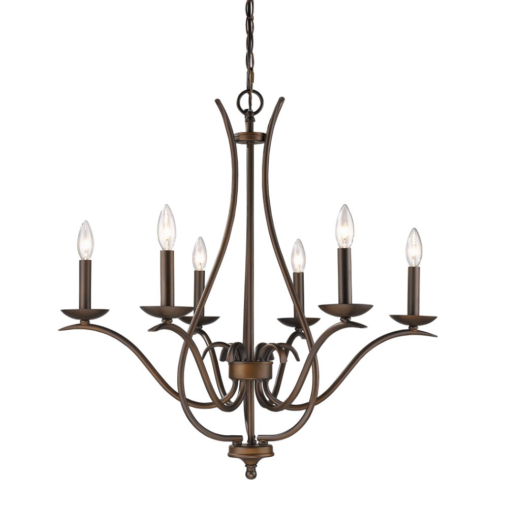Acclaim Lighting IN11250ORB Genevieve 5-Light Oil-Rubbed Bronze Chandelier