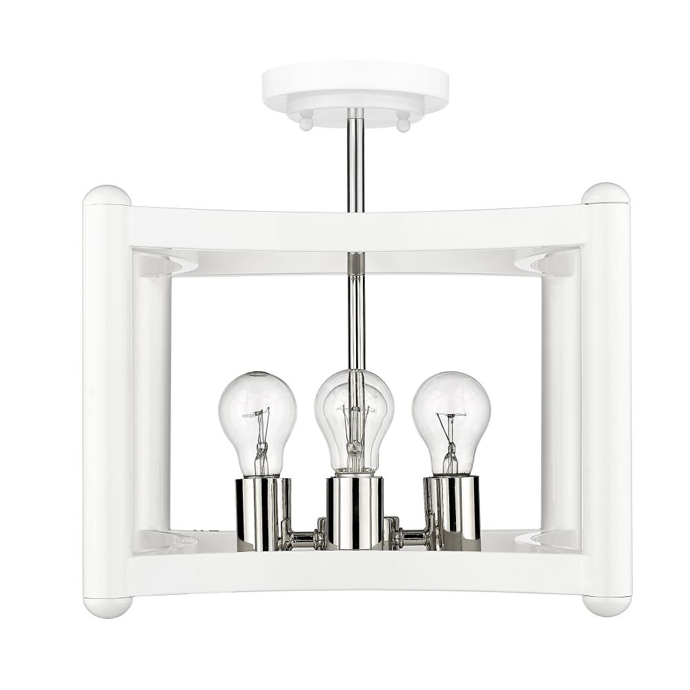 Acclaim Lighting IN20040WH Coyle White 4-light Convertible Pendant