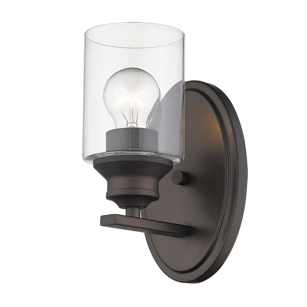Acclaim Lighting IN41450ORB Gemma 1-Light Oil-Rubbed Bronze Sconce