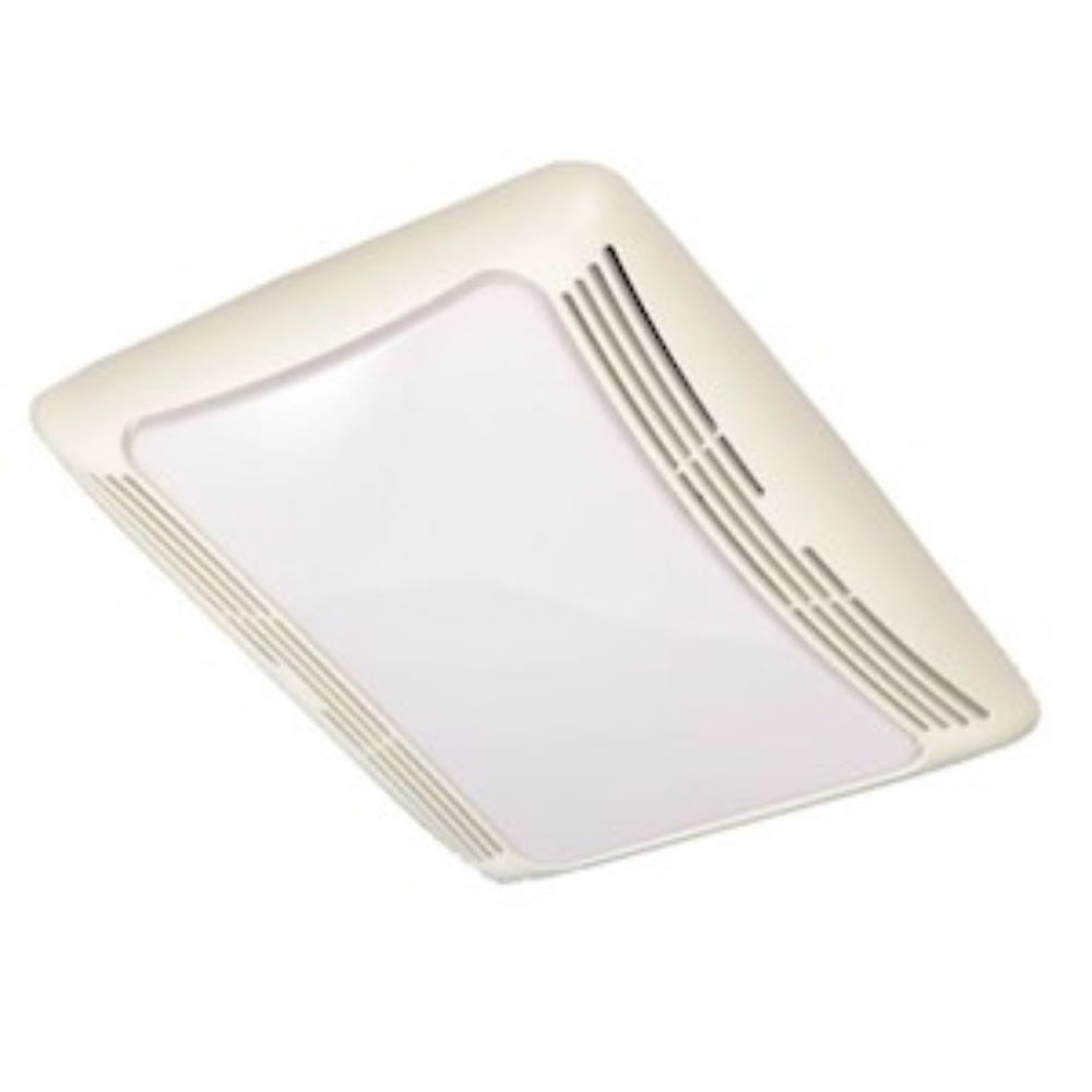 Aero Pure Fans CP50-SL CP50-SL 50CFM Bath Fan with Light - Single in White