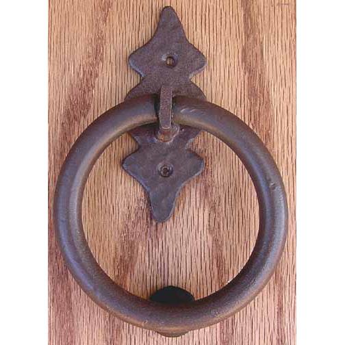 Agave Ironworks KN011/PU016-04 6 Pt Back Smooth Ring KN/PU in Dark Bronze