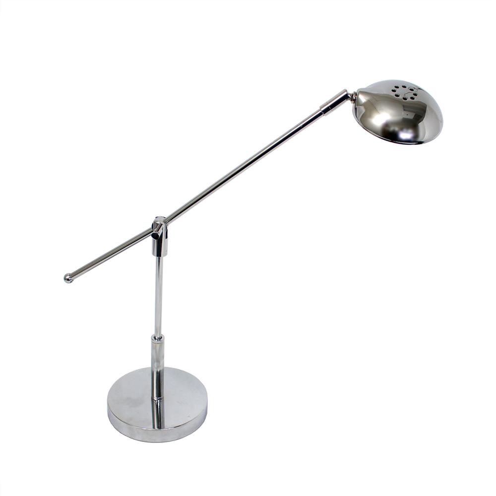  All The Rages LD1035-CHR Simple Designs 3W Balance Arm LED Desk Lamp with Swivel Head/ Chrome