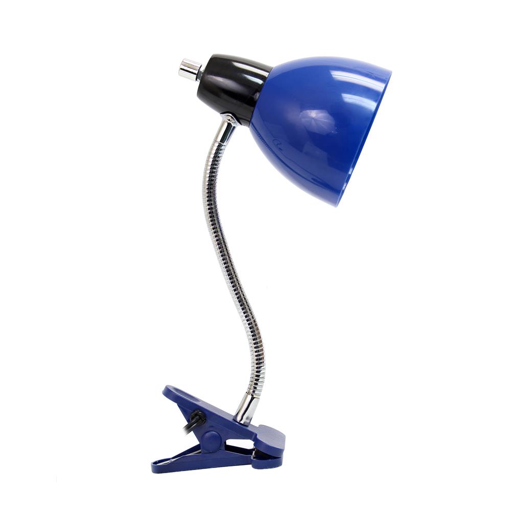 All the Rages LD2014-BLU LimeLights Adjustable Clip Lamp Light, Blue
