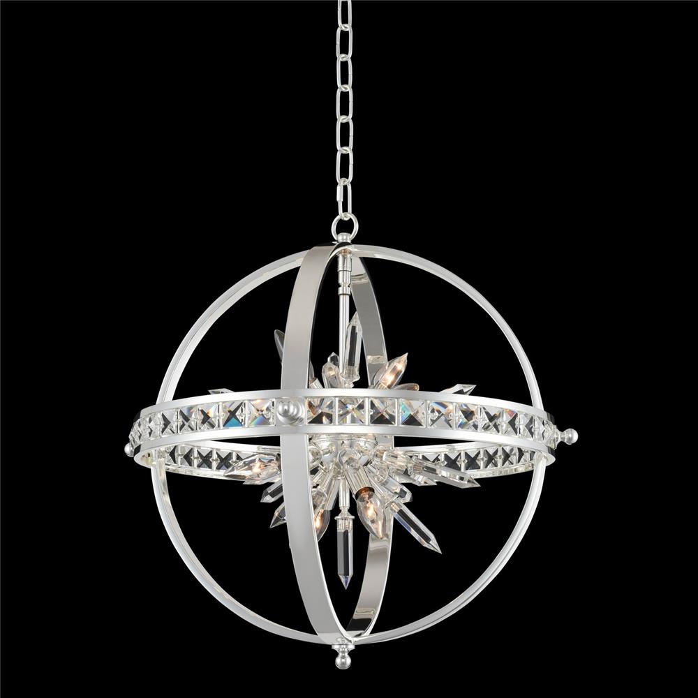 Allegri 033650-014-FR001 Angelo 23 Inch Pendant in Polished Silver