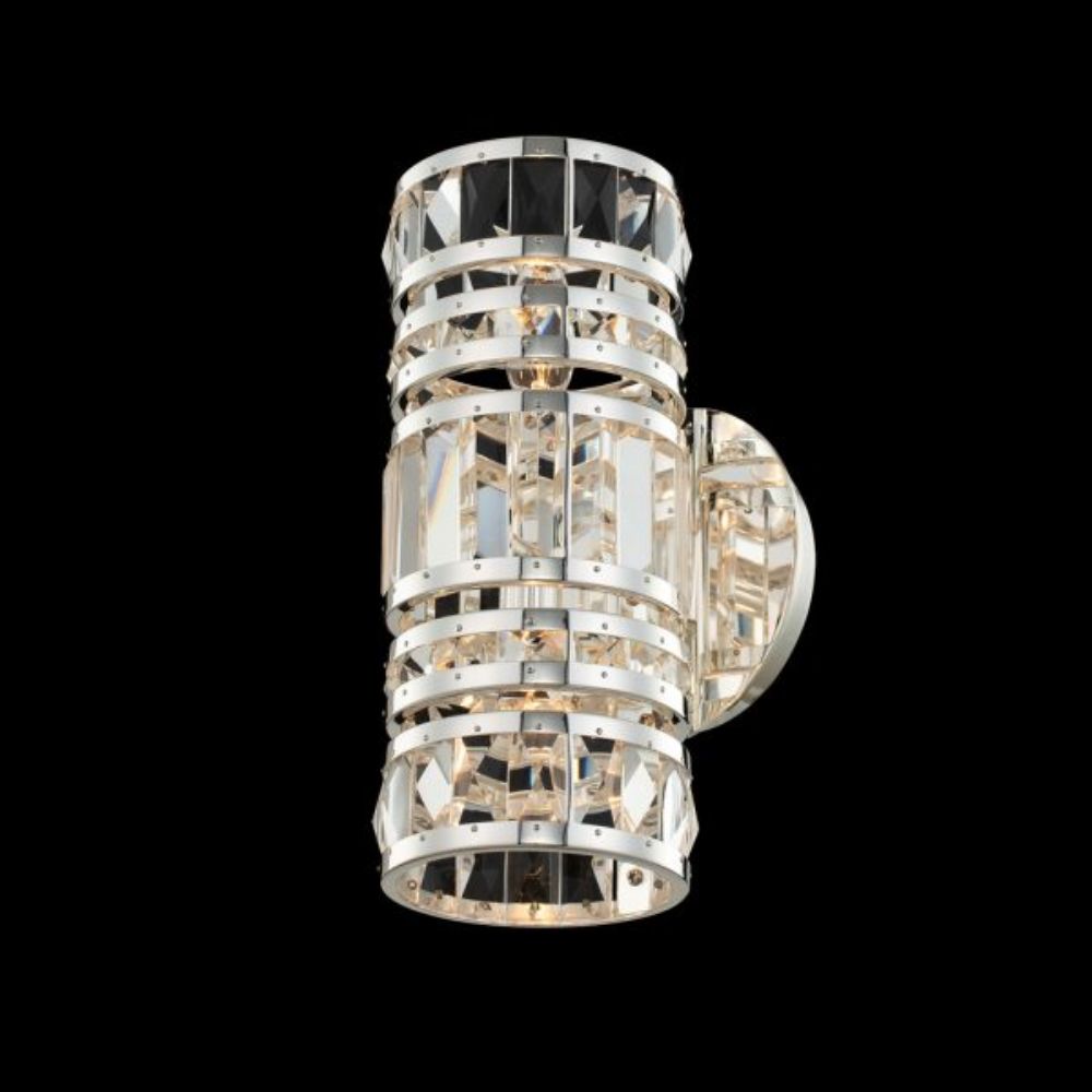 Allegri 037021-014-FR001 Strato 6 Inch Wall Sconce in Polished Silver