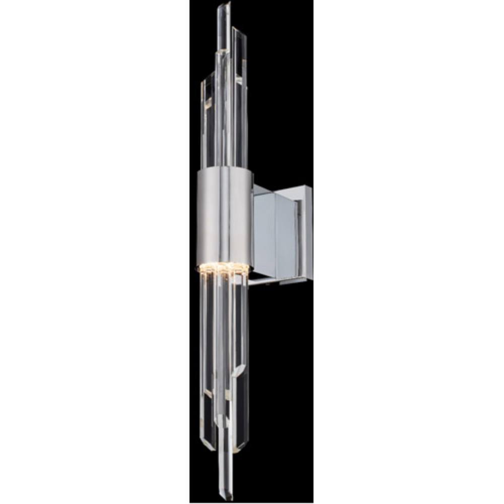Allegri 037922-010-FR001 Lucca LED Wall Sconce in Polished Chrome
