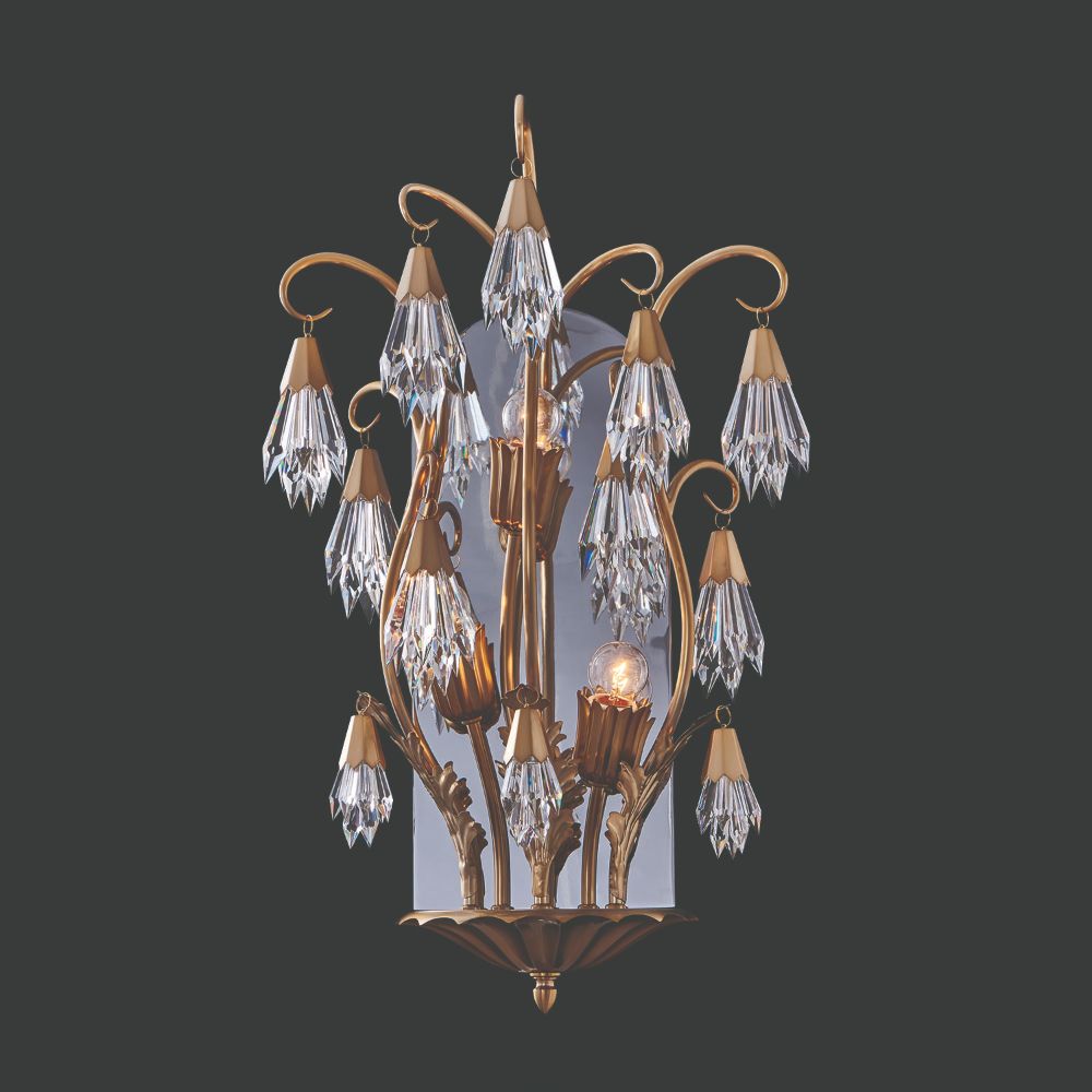 Allegri 040323-044-FR001 Tulipani Wall Sconce in Winter Brass