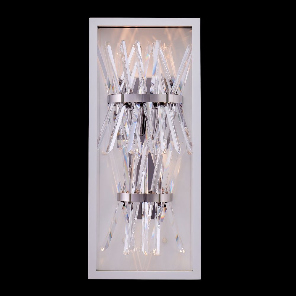 Allegri 090221-064-FR001 25 Inch LED Outdoor Wall Sconce in Matte White