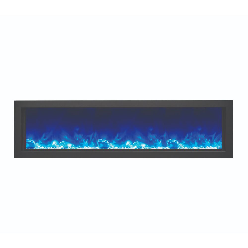 Amantii BI-60-DEEP-OD 60" Electric Deep Built-in only comes with optional black steel surround