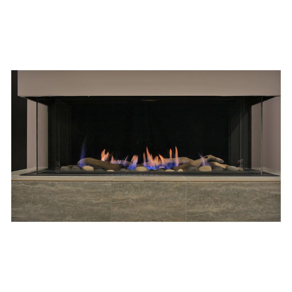 Sierra Flame TOSCANA-38-LP 38" Three Sided Liquid Propane Gas Fireplace