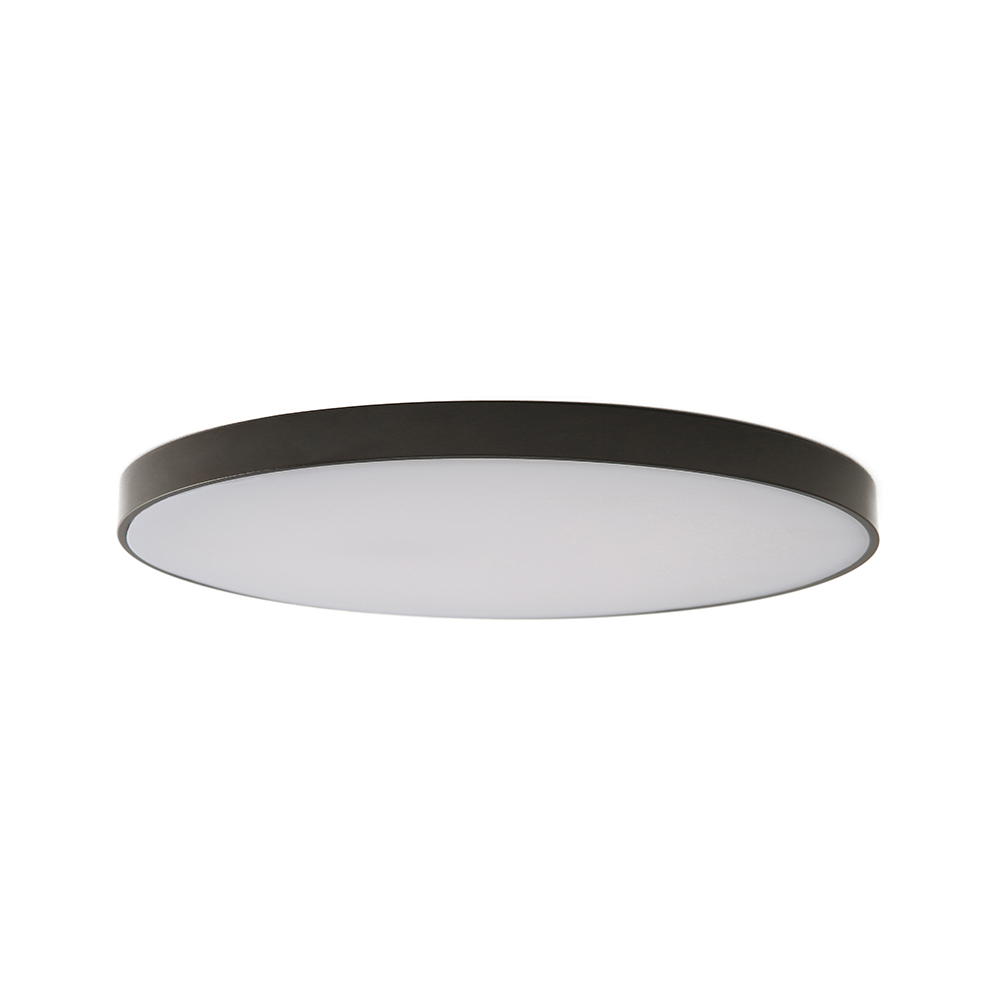 Amax Lighting LED-CP5D-BZ 4" LED Fully Dimmable Convex Edgeless Flushmount in Bronze