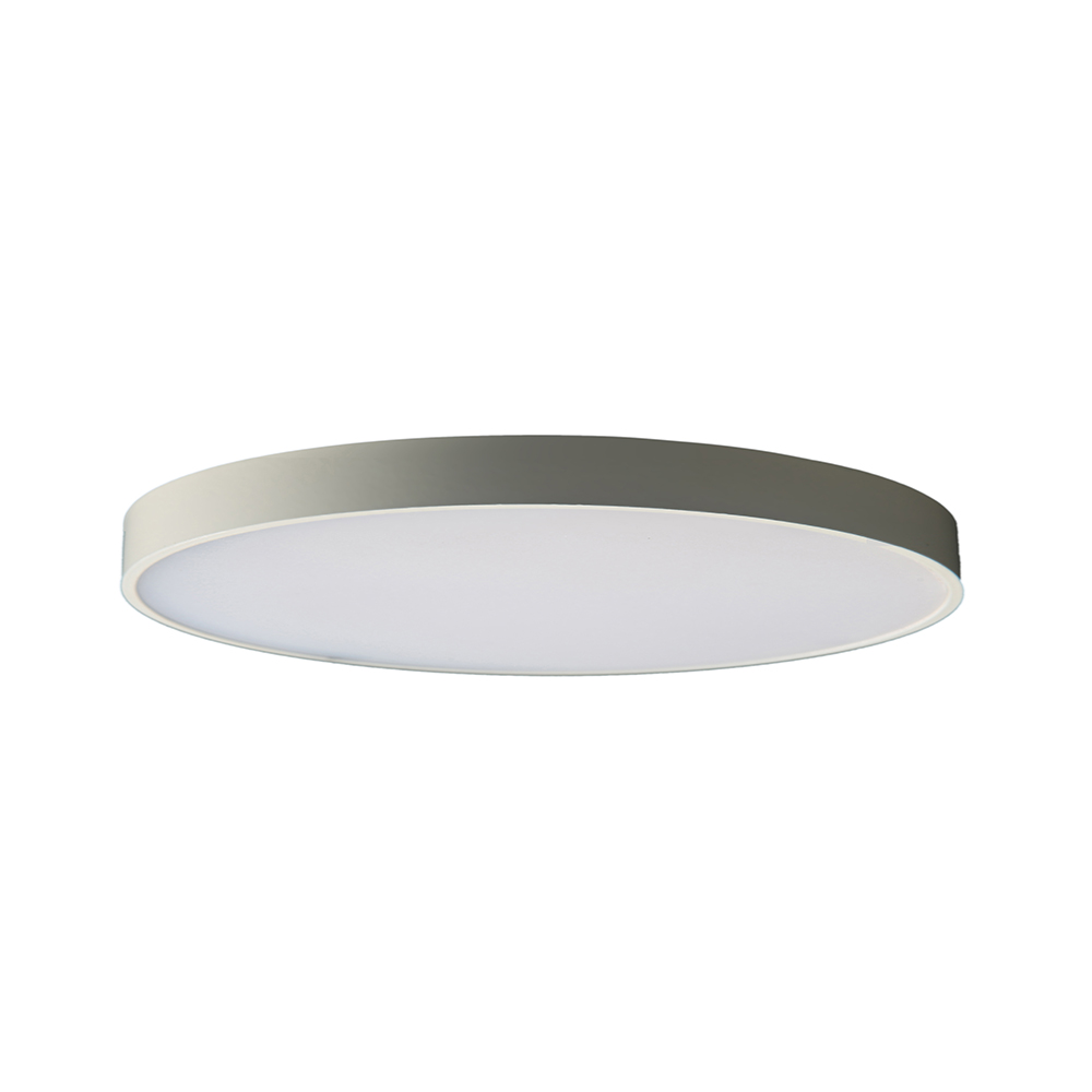Amax Lighting LED-CP5D-WT 4" LED Fully Dimmable Convex Edgeless Flushmount in White