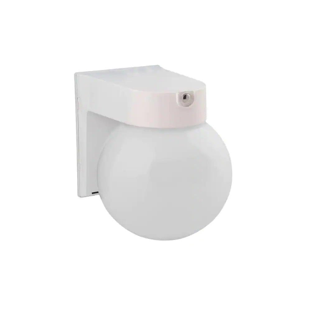 Amax Lighting LED-SLR12WT/A19 6" LED Security Light in White