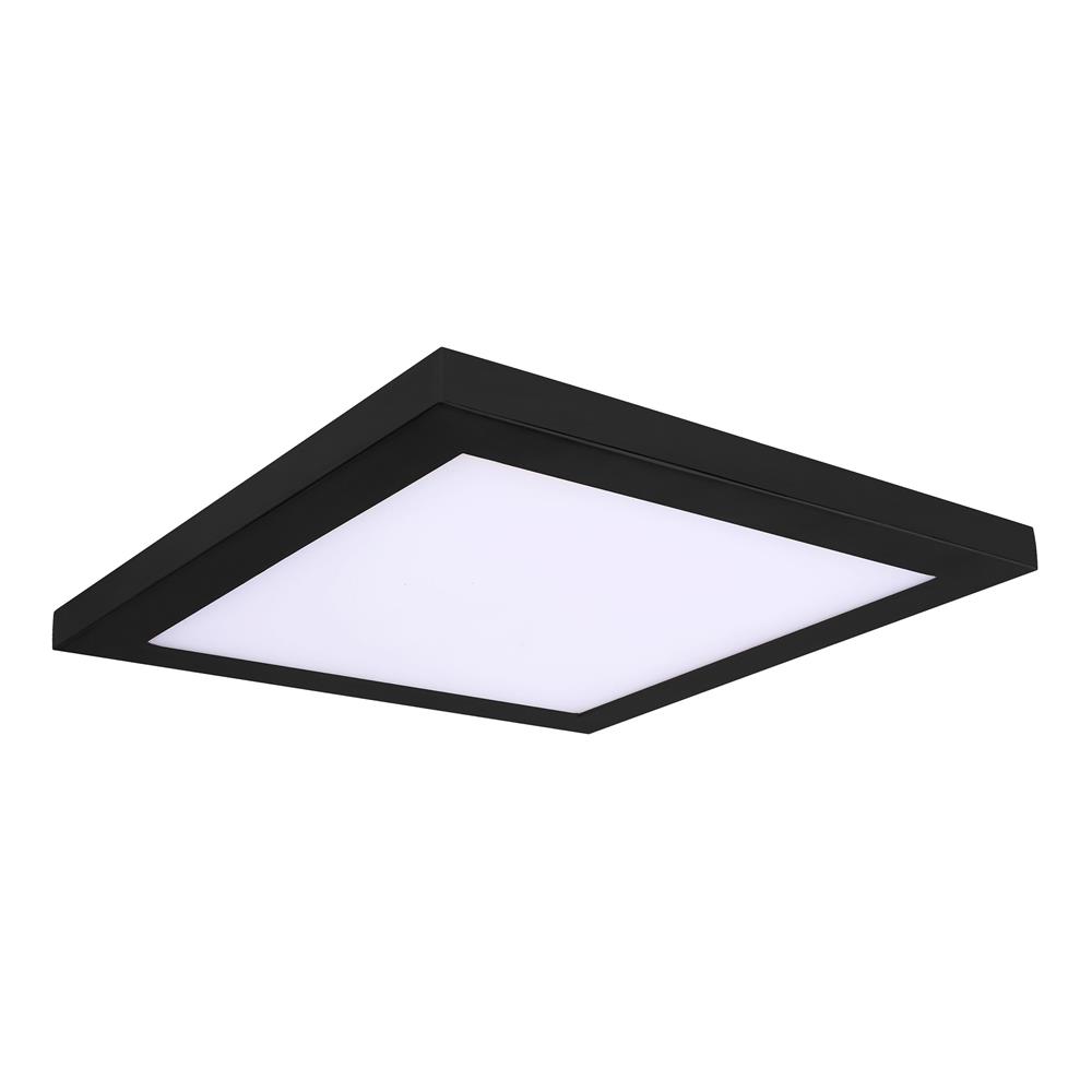 Amax Lighting Led-Sman9Dl-Blk  Square Platter Led Surface Mount Series