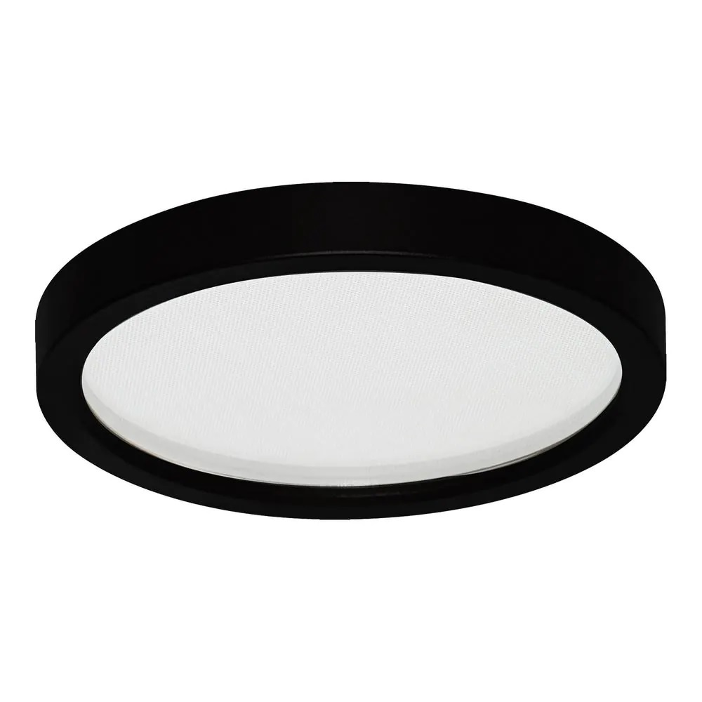 Amax Lighting LED-SM55DL/BLK 5.5" LED Dimmable Pan Cake Downlight in Black