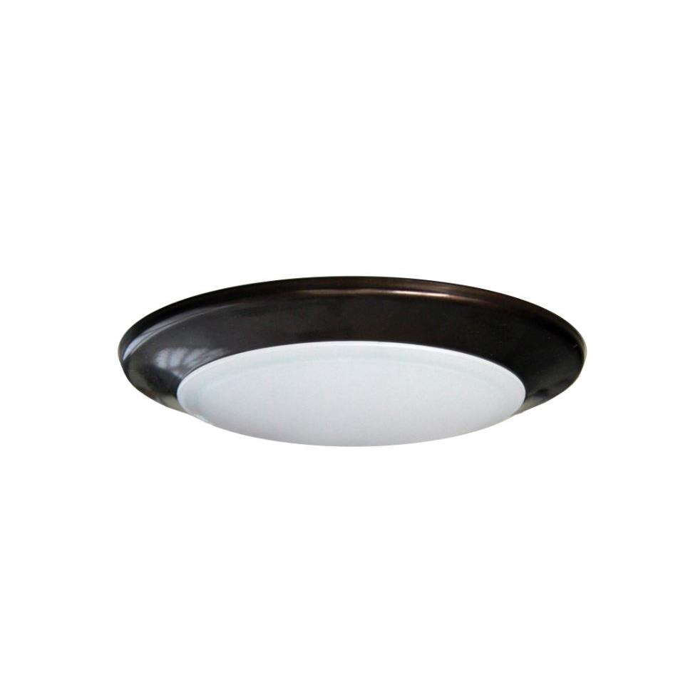 Amax Lighting Led-Sm9Dl/Brz Led Surface/Recess 8"Can Disk Light Dimmable
