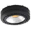 Amax Lighting LED1PE10BLK Recess Or Surface Mounted Led Puck Light