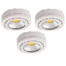 Amax Lighting LED3PE10WHT Recess Or Surface Mounted Led Puck Light