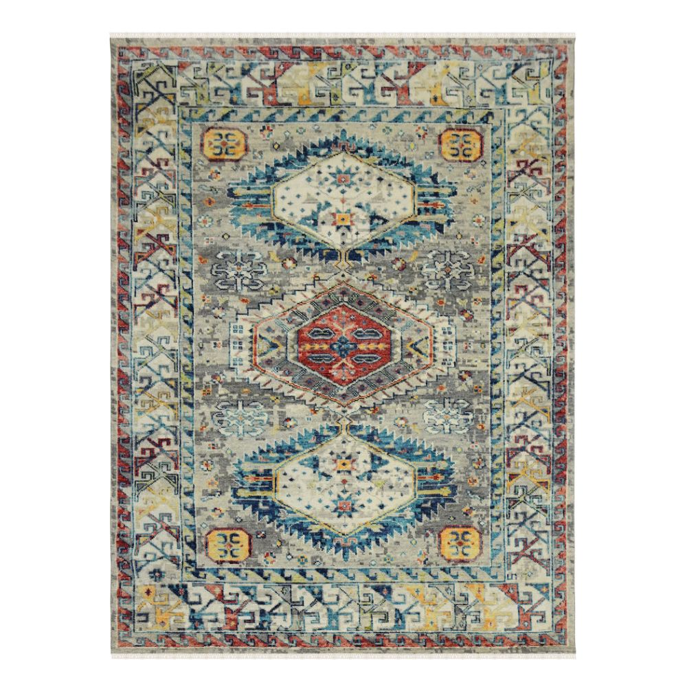 Amer Rugs WIL-2 Willow Mesa Multicolor Hand-knotted Wool Area Rug 2