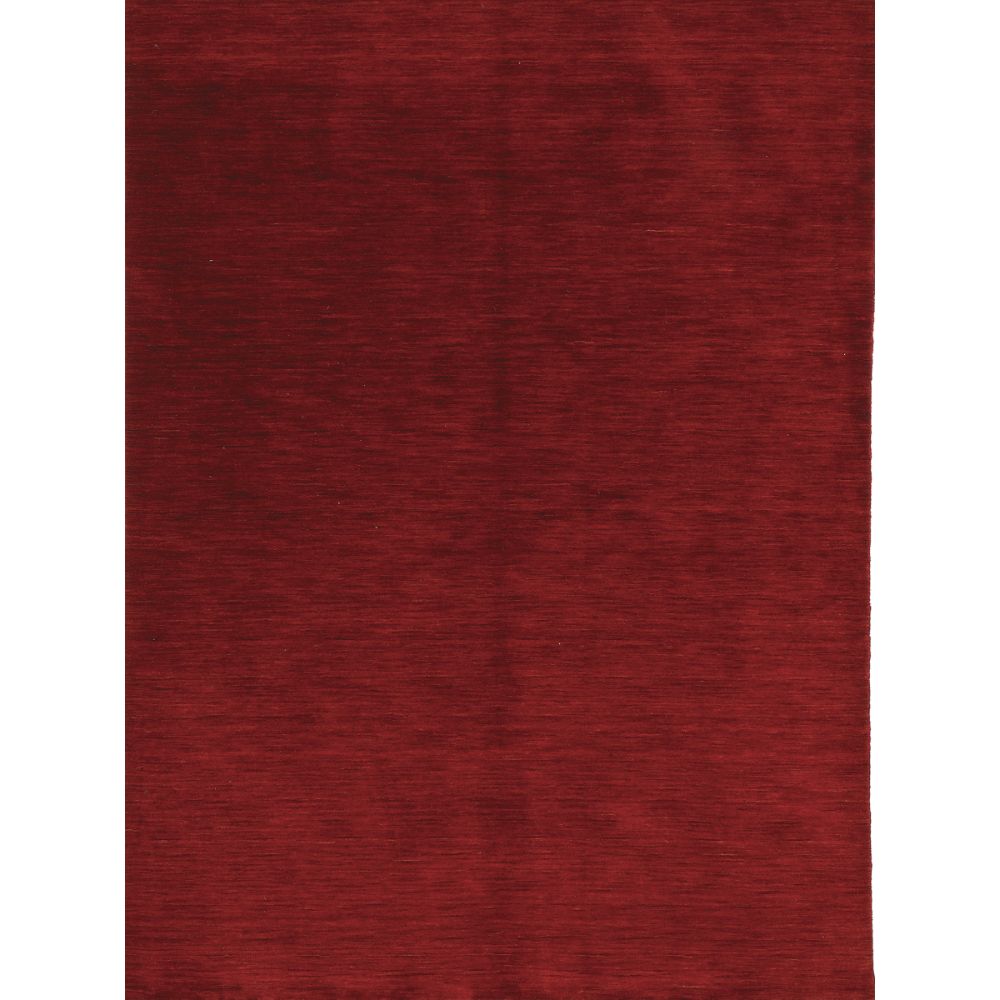 Amer Rugs ARZ-5 Arizona Rye Solid Red Handwoven Wool Area Rug 9