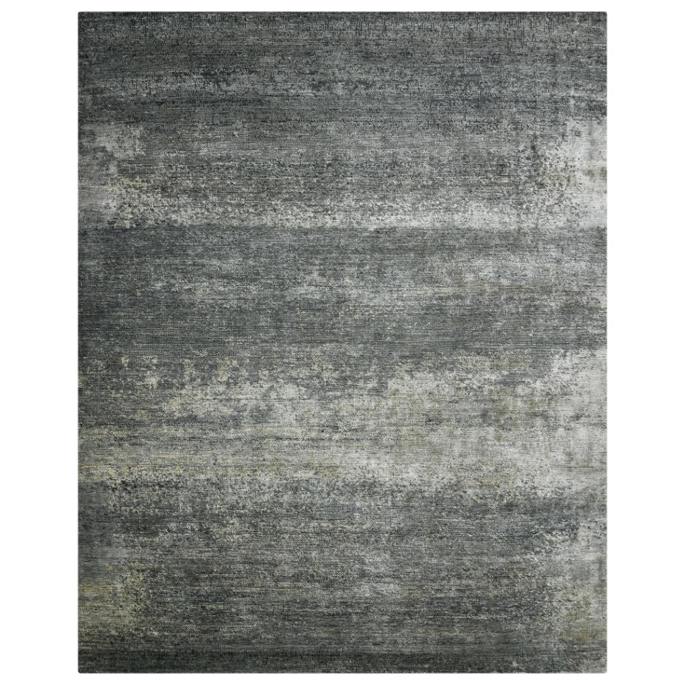 Amer Rugs DAZ-153 Dazzle Clairton Gray Hand-Knotted Wool/Silk Area Rug 8