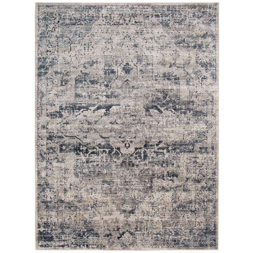 Amer Rugs BLM-6 Belmont Sutton Gray Chenille Blend Area Rug 3