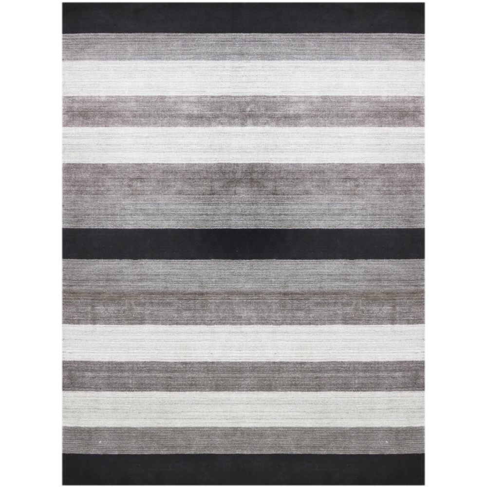 Amer Rugs BLN-15 Blend Whitby Charcoal Hand-Woven Wool Blend Area Rug 2