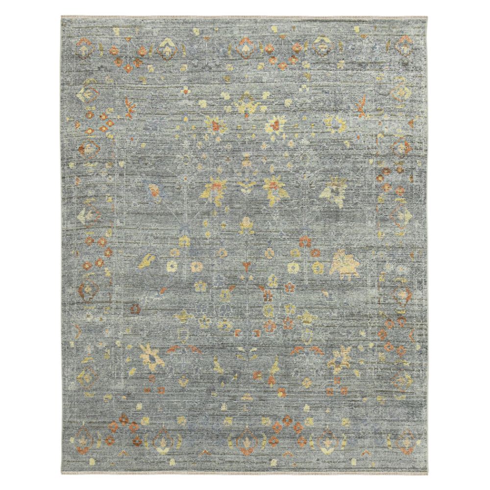 Amer Rugs JWL-6 Jwell Bressa Light Gray Hand-Knotted Wool Area Rug 2