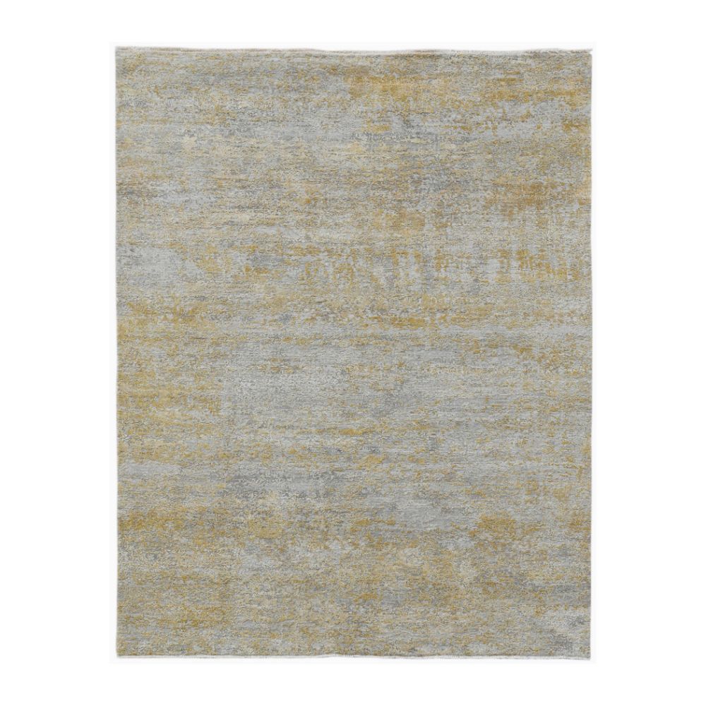 Amer Rugs ZEN-64 Zenith Kemsey Gold Hand-Knotted Wool/Silk Area Rug 2