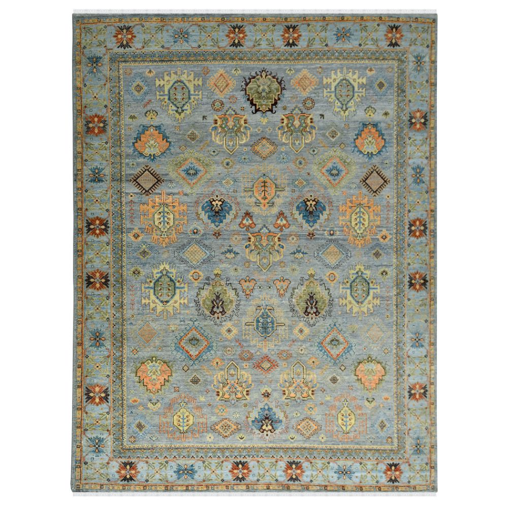 Amer Rugs MIL-39 Milano Effy Gray Hand-Knotted Wool Area Rug 8