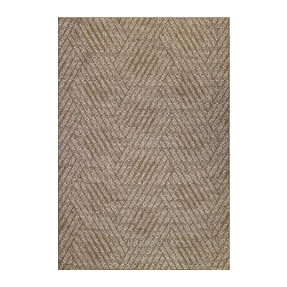 Amer Rugs MRY-4 Maryland Abbel Champagne Geometric Indoor/Outdoor Area Rug 78" x 118"